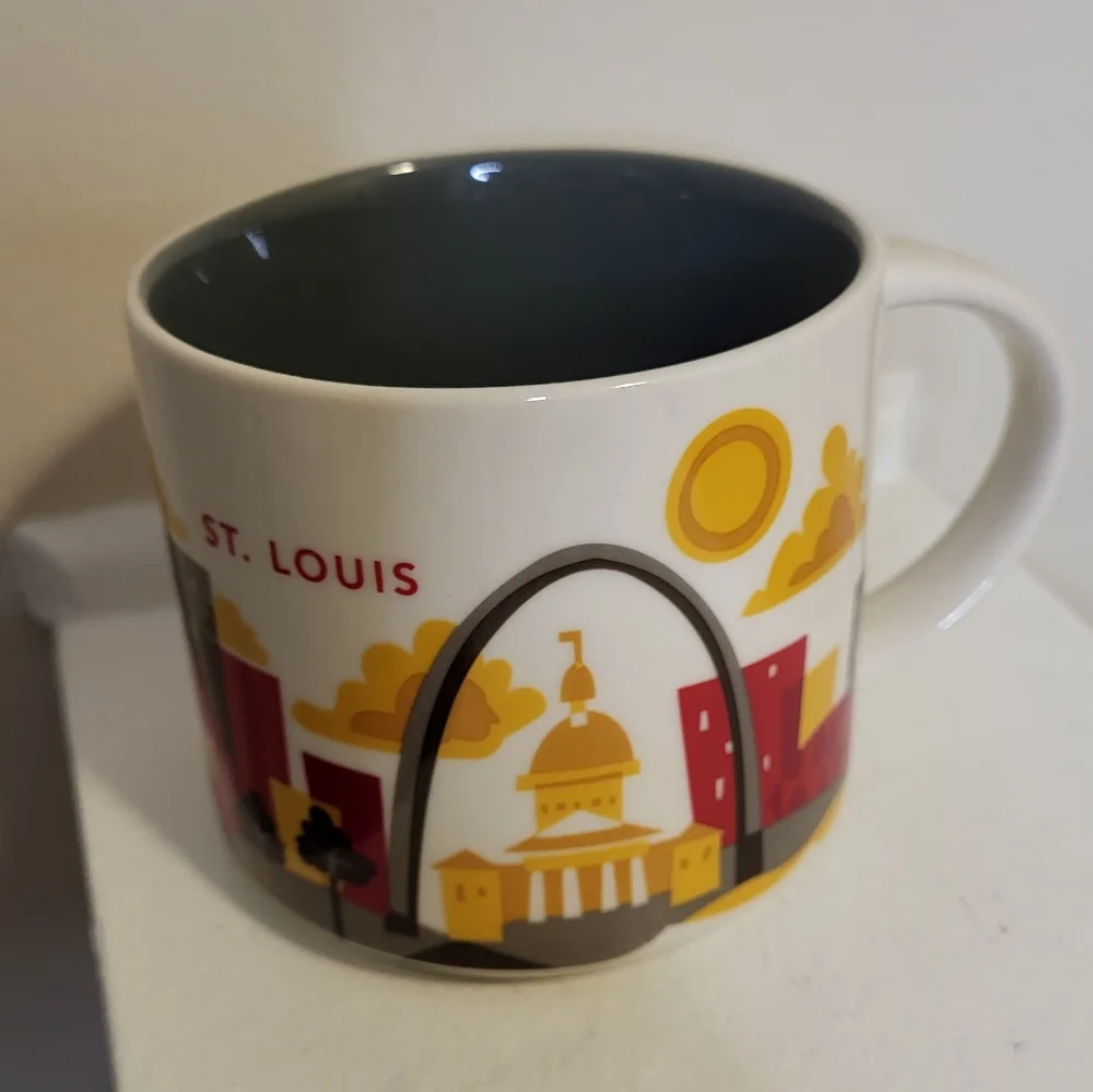STARBUCKS YOU ARE HERE COLLECTION ST LOUIS 2013 COFFEE CUP